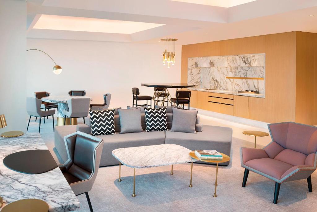 Posezení v ubytování Le Meridien Shanghai Hongqiao,Minhang