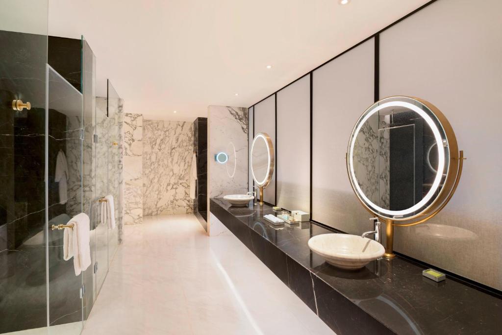 Koupelna v ubytování Le Meridien Shanghai Hongqiao,Minhang