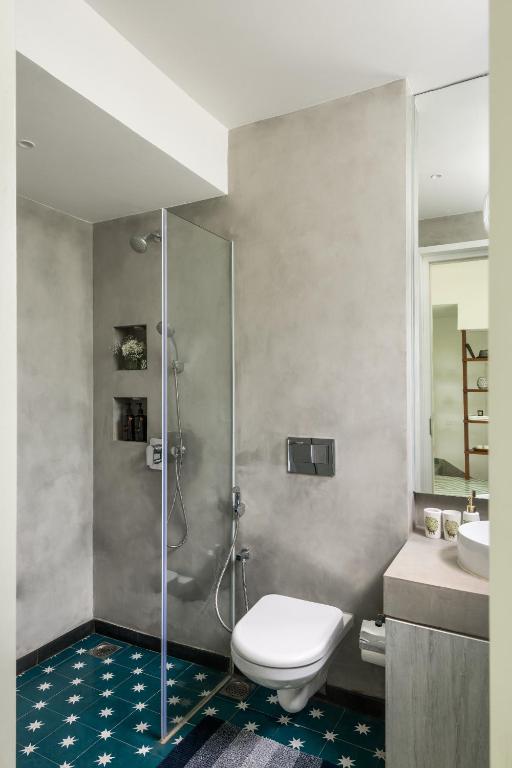 Koupelna v ubytování El Rocio Estate 2bhk in Assagao 8 min away from Vagator
