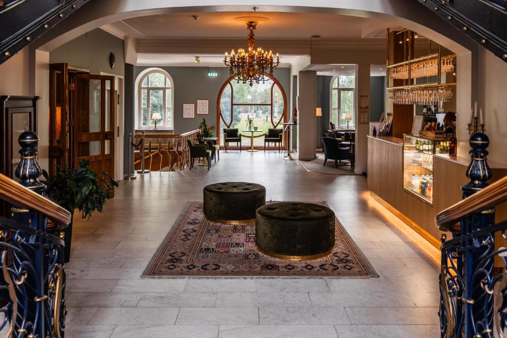 Posezení v ubytování Piteå Stadshotell
