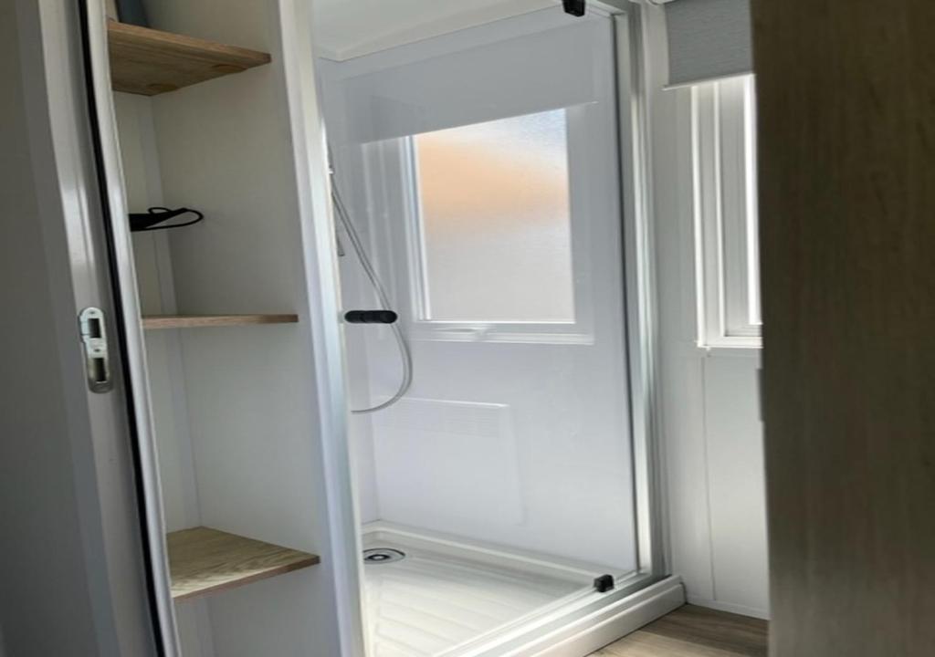Koupelna v ubytování Mobilhomes Quiberon Camping Conguel - Bord de Mer