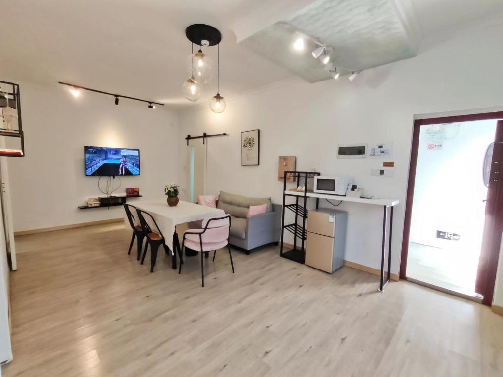Kuchyň nebo kuchyňský kout v ubytování A&G Apartment