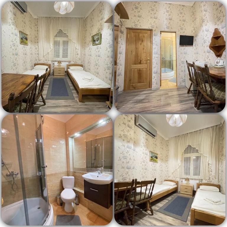 Koupelna v ubytování MiniApartamentsKV