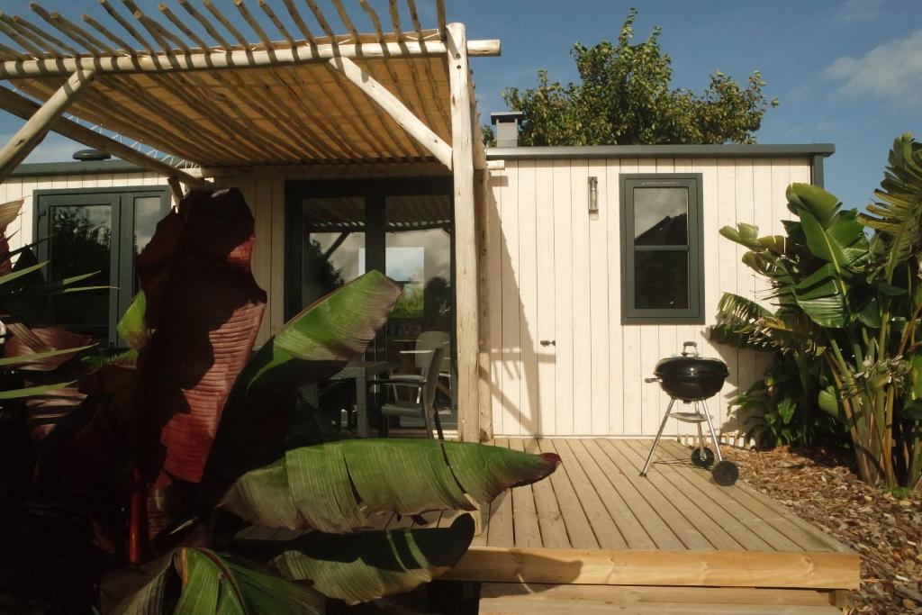 Zahrada ubytování Camping de la côte des légendes
