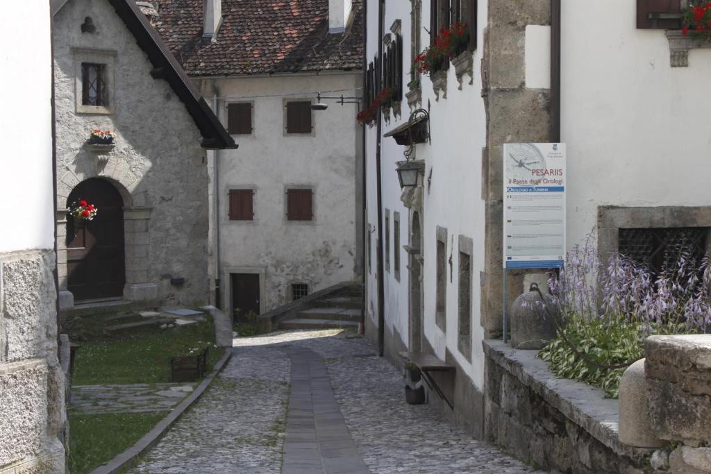 Budynek, w którym mieści się apartament