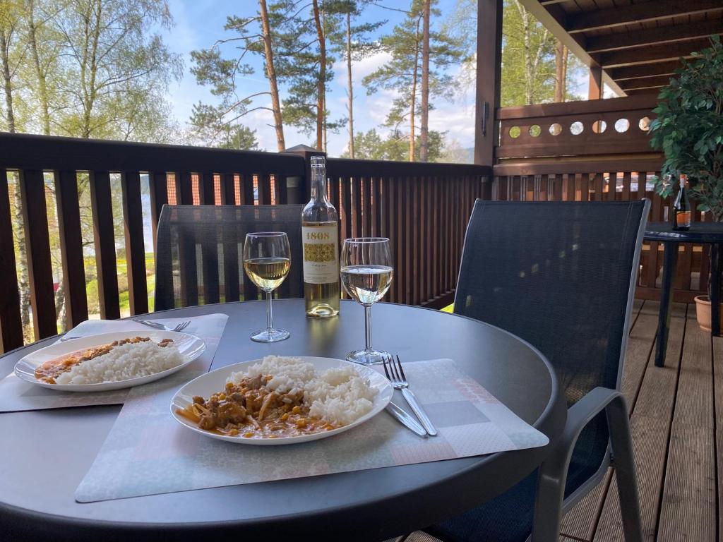 Nápoje v ubytování Apartmán Verča Riviera Lipno 510