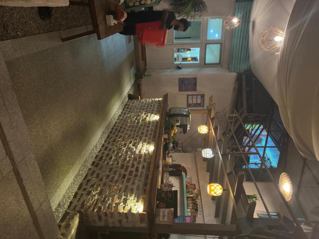 Restaurant o un lloc per menjar a Hostel Nepal Pvt Ltd