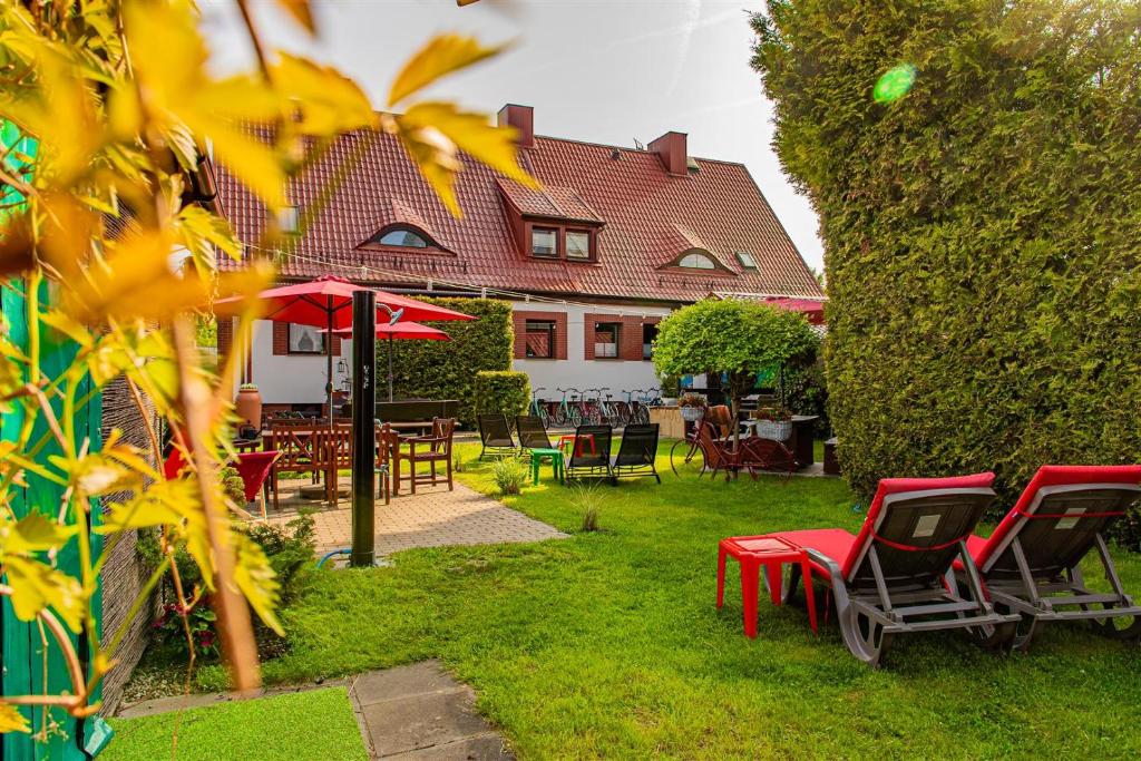 Zahrada ubytování PROMYK - Apartamenty & Pokoje - dla dorosłych