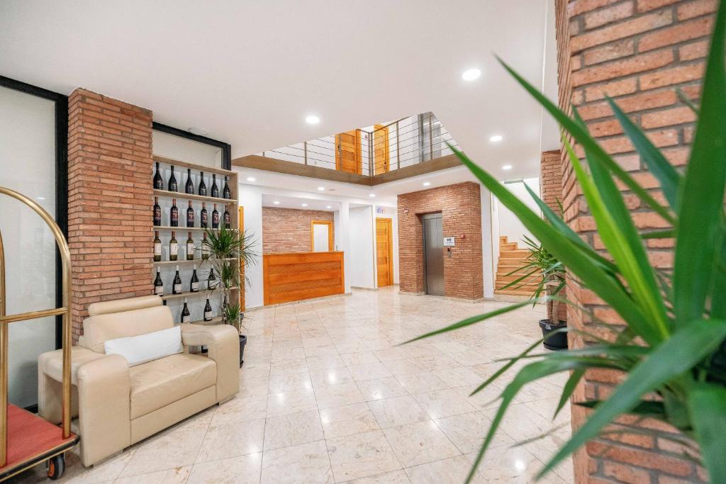 Posezení v ubytování Atrium Boutique Hotel