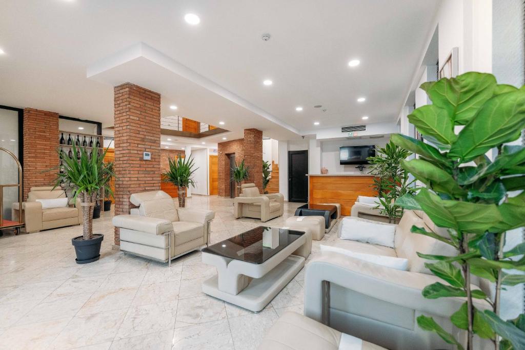Posezení v ubytování Atrium Boutique Hotel