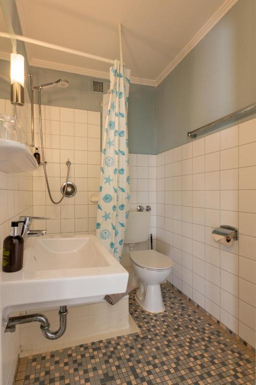 Koupelna v ubytování Hotel MeerLand Pellworm