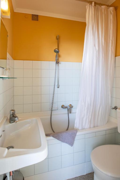 Koupelna v ubytování Hotel MeerLand Pellworm