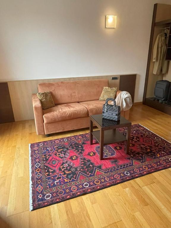 Posezení v ubytování Hotel Corte Quadri