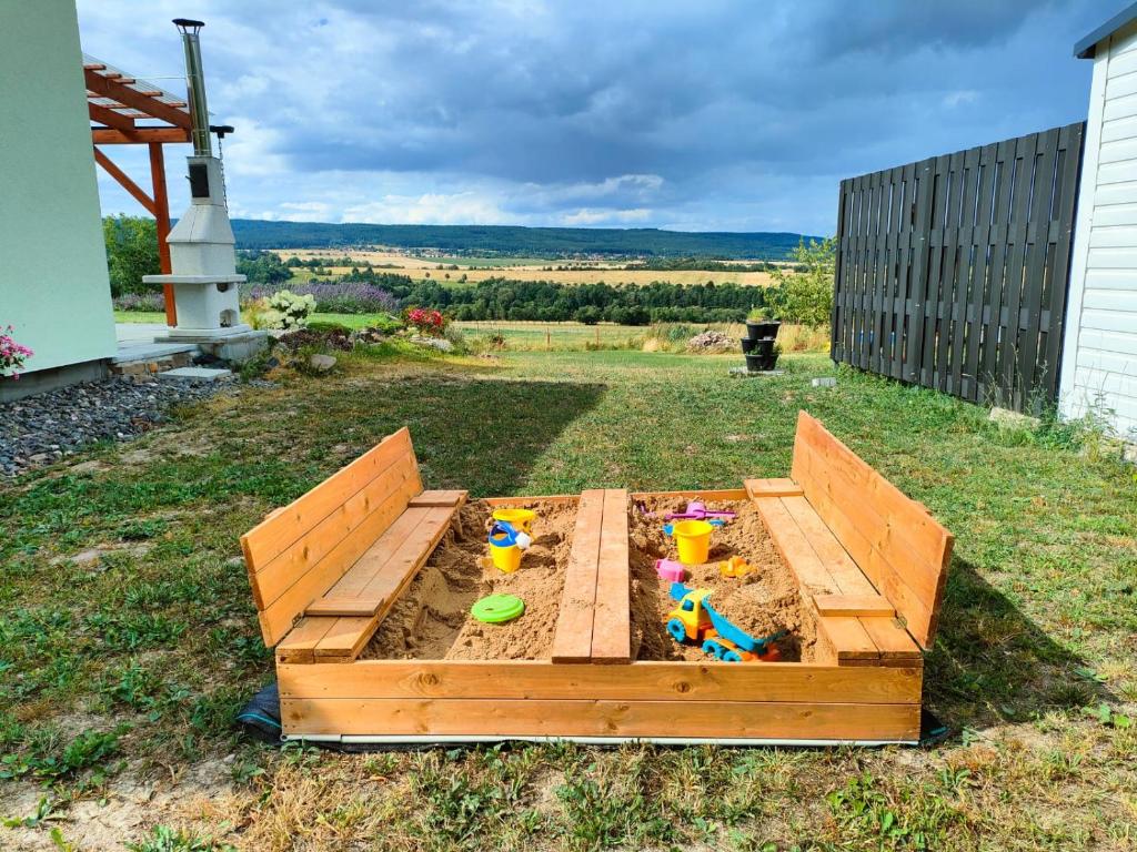 Příroda nedaleko prázdninového domu