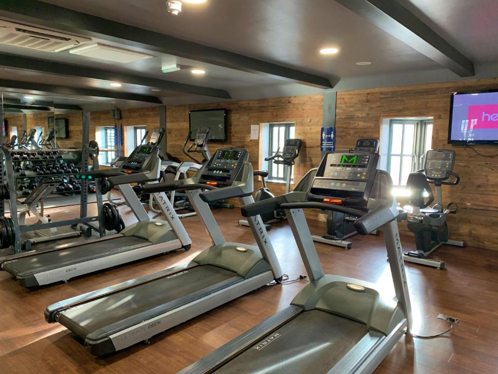 Fitness centrum a/nebo fitness zařízení v ubytování Sea Urchins Cottage at The Bay Filey, sleeps 4-5, 2 dogs welcome for free too
