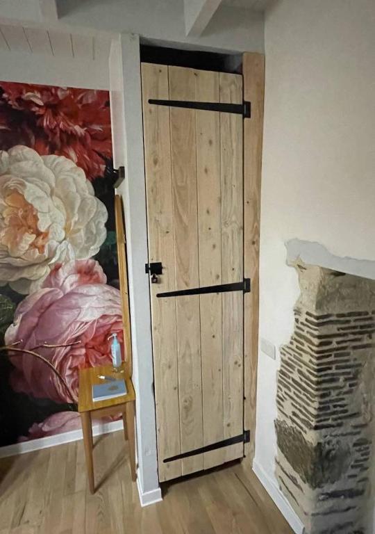 Posteľ alebo postele v izbe v ubytovaní Maison de charme en campagne à 10 min de Rennes