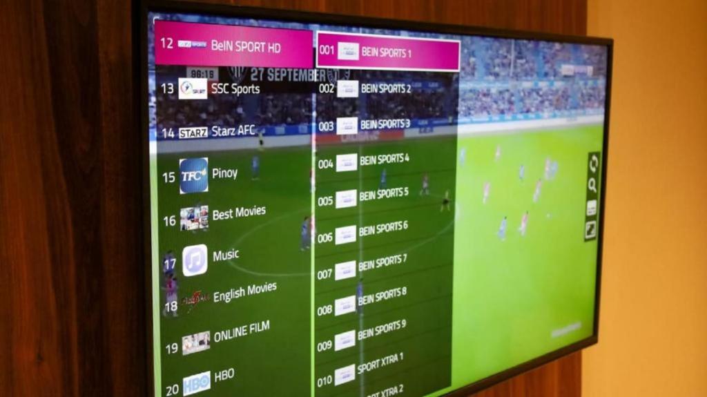 TV a/nebo společenská místnost v ubytování شقق برج بيات للشقق الفندقية