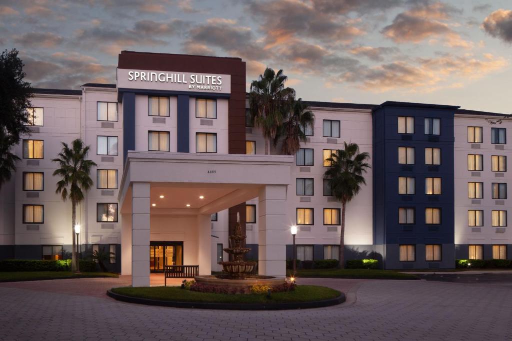 a rendering of the spartan suites hotel at Springhill Suites Jacksonville in Jacksonville