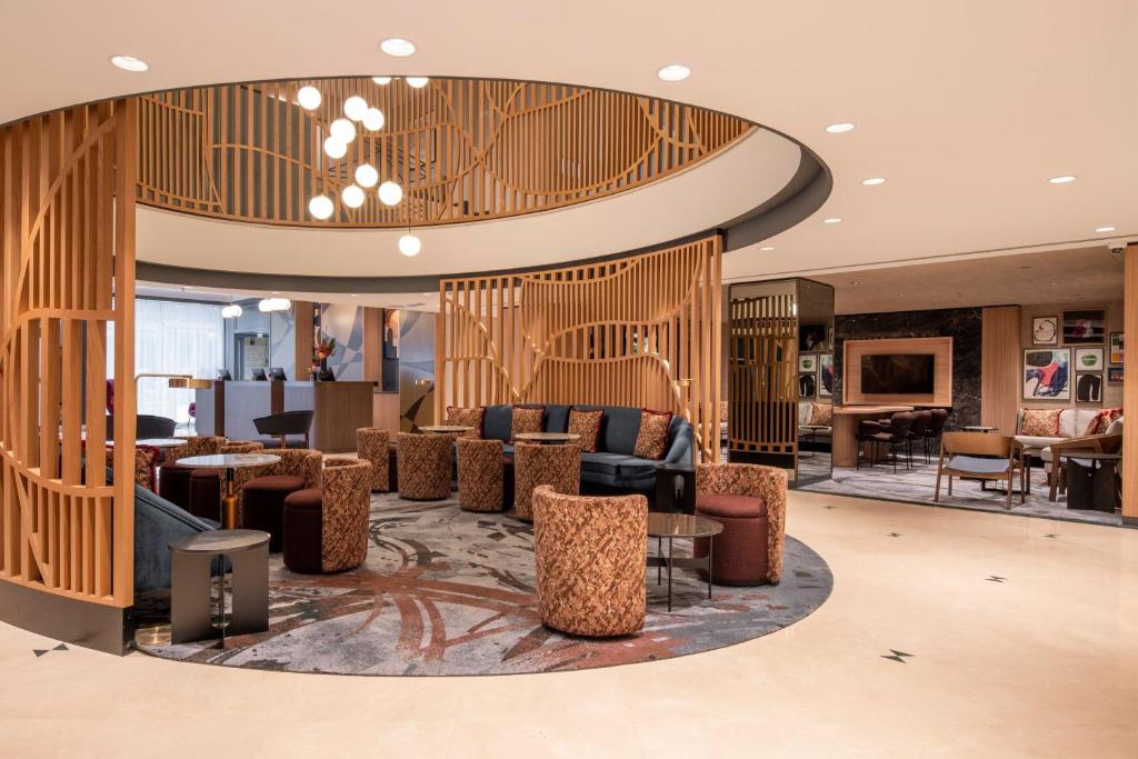 Posezení v ubytování Brussels Marriott Hotel Grand Place