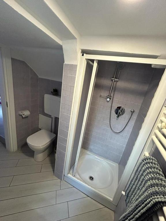 A bathroom at b&b La Rosa dei venti