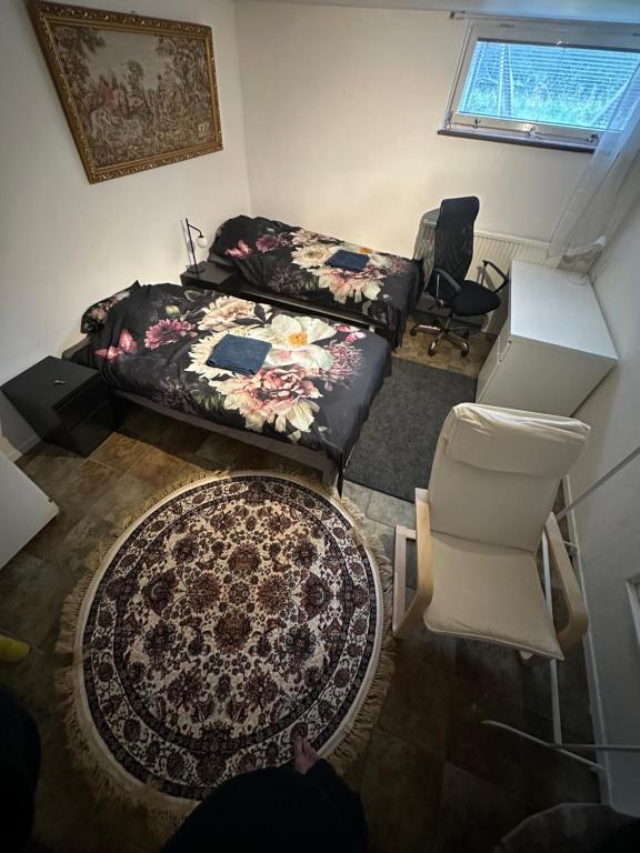 Posezení v ubytování Room B
