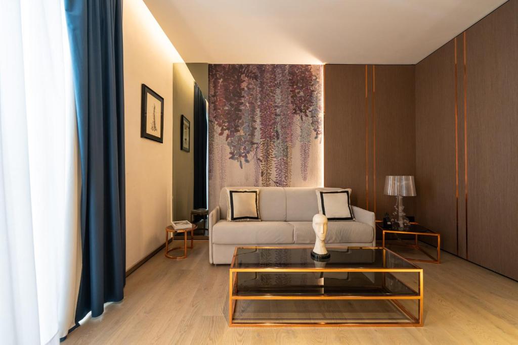 Posezení v ubytování Agra Suites