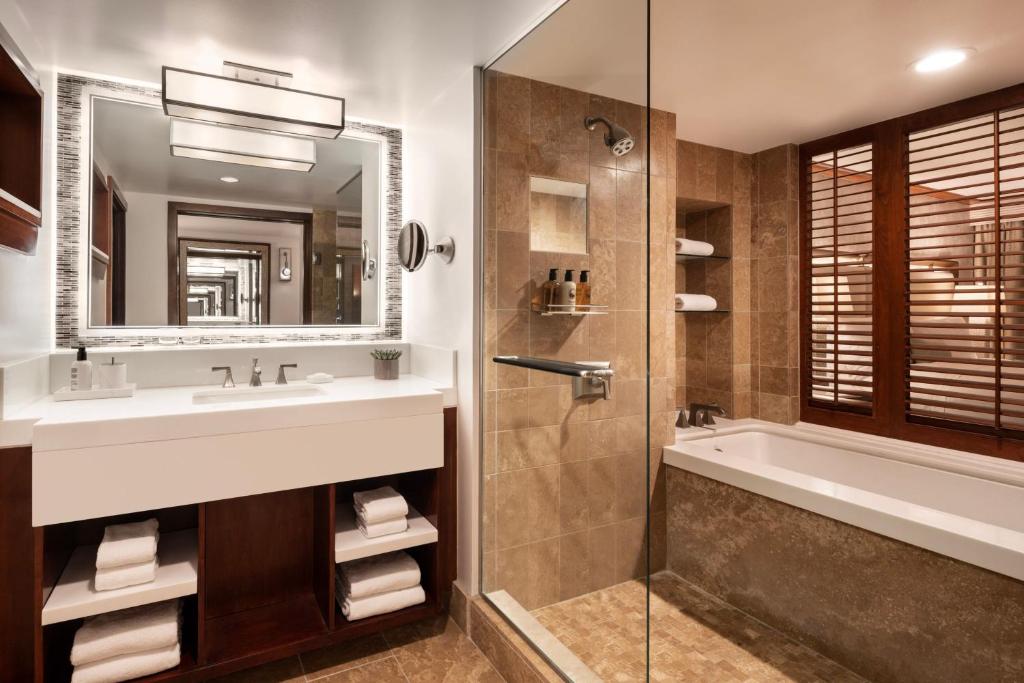 Koupelna v ubytování The Ritz-Carlton, Rancho Mirage