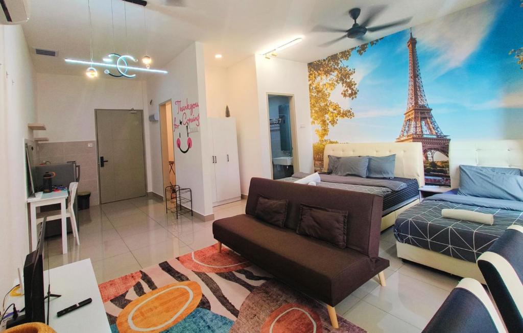 Bali Residences Homestay Melaka Town - Estudio