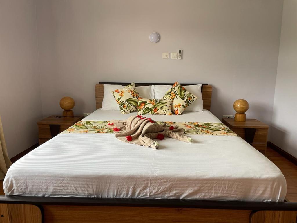 Postel nebo postele na pokoji v ubytování Mokara Holiday Apartment