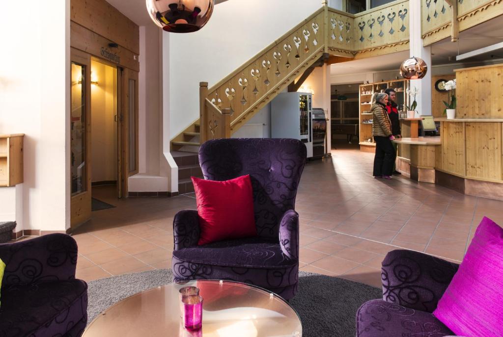 Posezení v ubytování Hotel Goldried