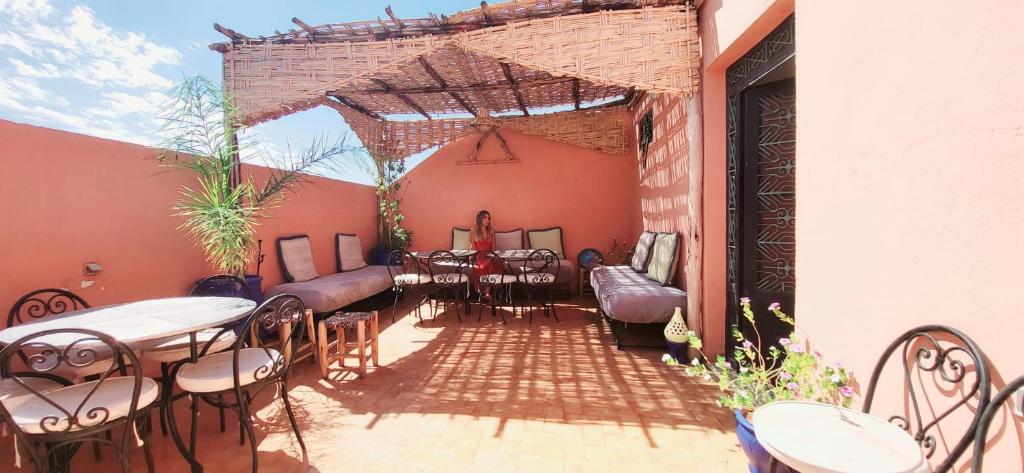 Patio nebo venkovní prostory v ubytování Riad Marrakech Medina
