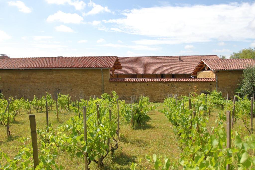 Zahrada ubytování La ferme de Berlioz