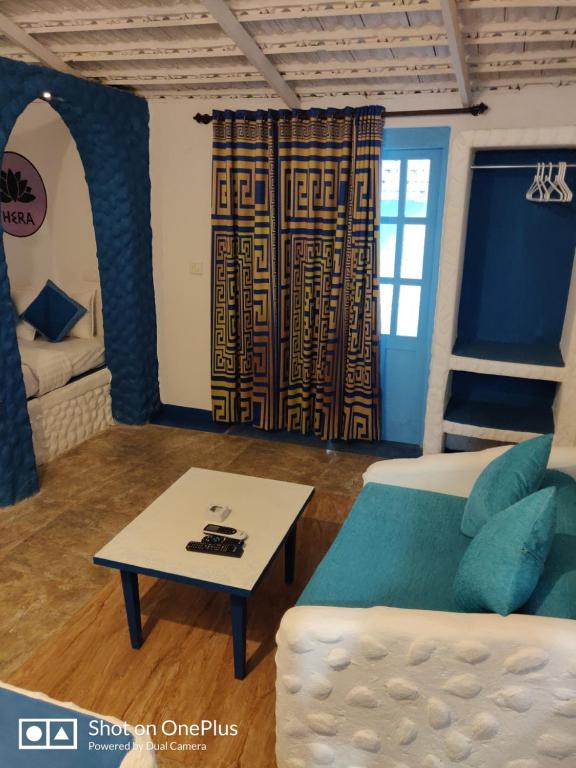 Posezení v ubytování Makarios Boutique Hotel