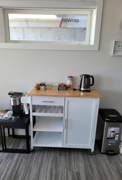 Kuchyň nebo kuchyňský kout v ubytování Luxury One bedroom