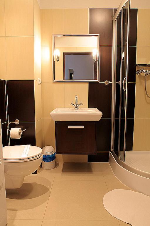 Kúpeľňa v ubytovaní P&O Serviced Apartments GDANSKI STATION