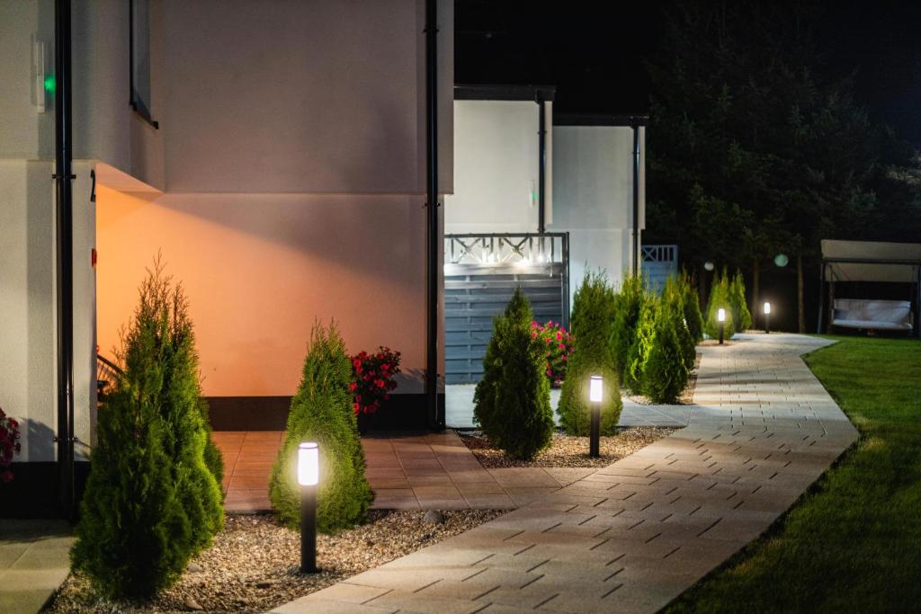 Ogród w obiekcie Ferienhäuser Natureck - Zakątek Natury