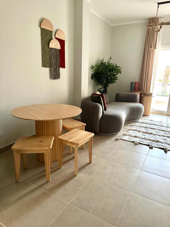 Posezení v ubytování Babushka Boutique Hotel-Dahab