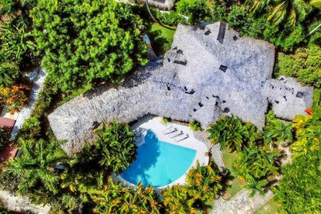 Letecký snímek ubytování villa 100 m de la plage