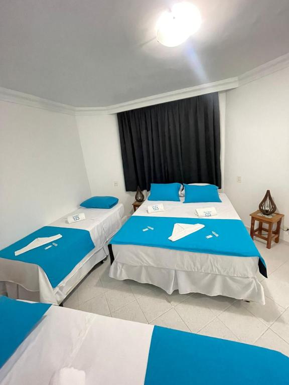 Bene Beach - Pousada Guarujá - Habitación Cuádruple Con Balcón