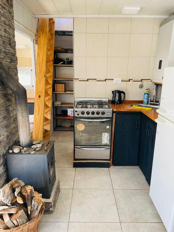 Cucina o angolo cottura di Complejo KUPAL