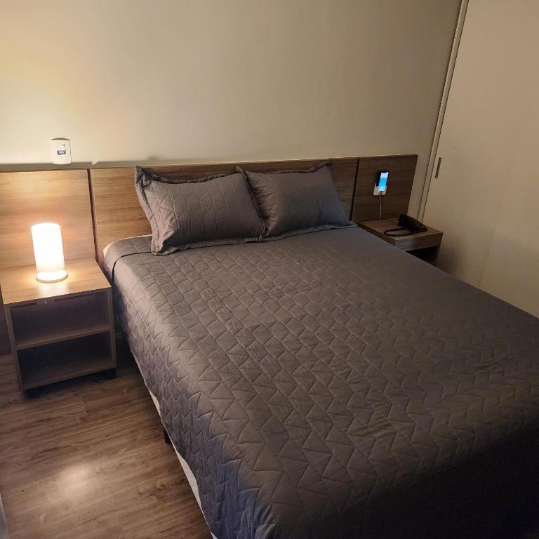 Postel nebo postele na pokoji v ubytování Suíte Premiere