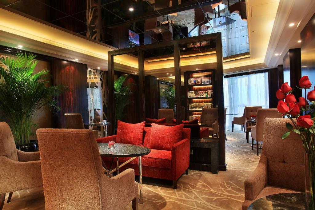 Posezení v ubytování Sheraton Shenzhen Futian Hotel
