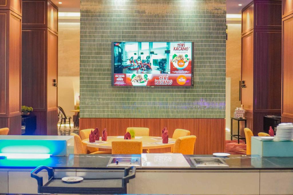 Posezení v ubytování The Premiere Hotel Pekanbaru