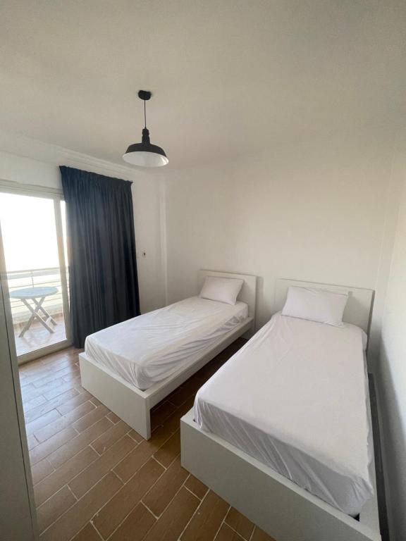 Postel nebo postele na pokoji v ubytování Maison de repos