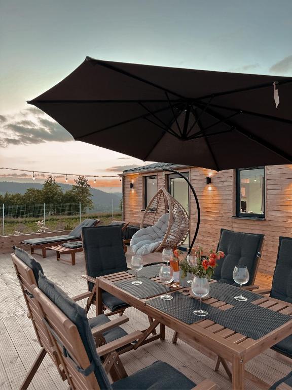 Posezení v ubytování Mariseltinyhouse