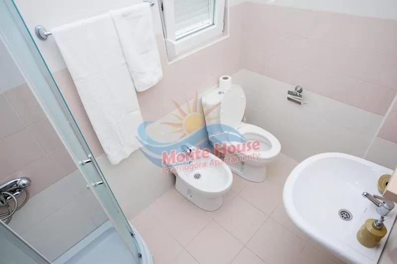 Koupelna v ubytování APARTMANI LUX SEA