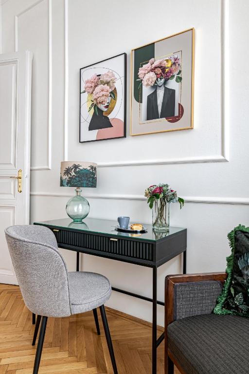 Posezení v ubytování Beletage-Boutique Hotel