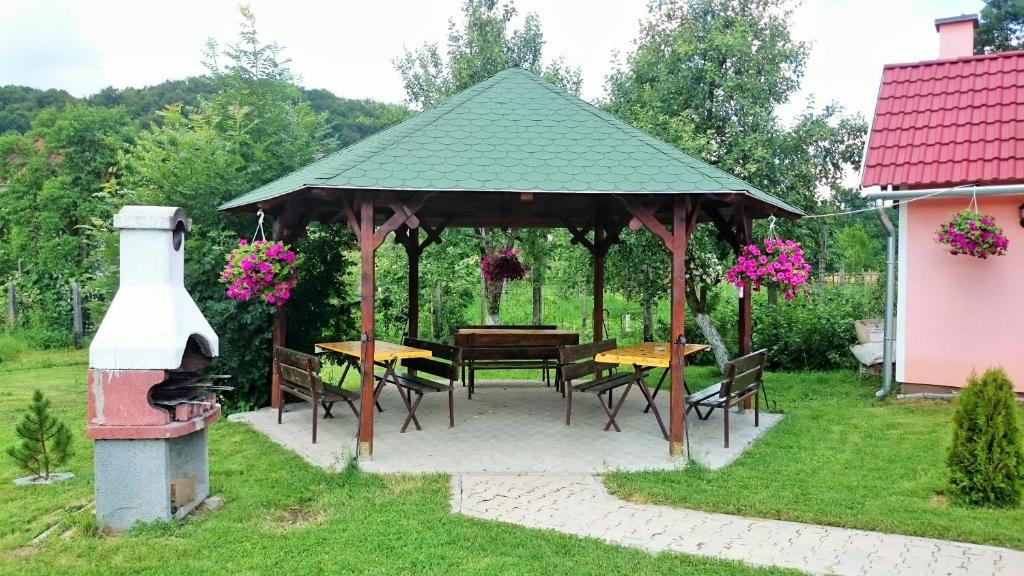 Zahrada ubytování Casa Flamingo