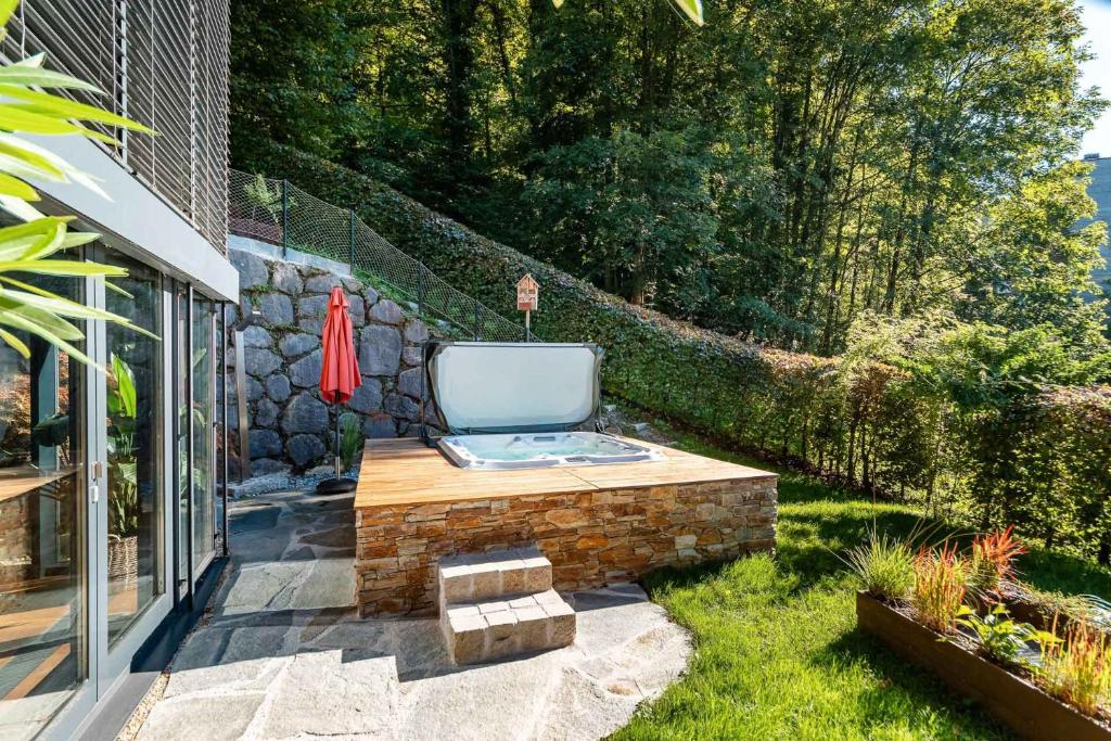 Zahrada ubytování Villa Bergl.21
