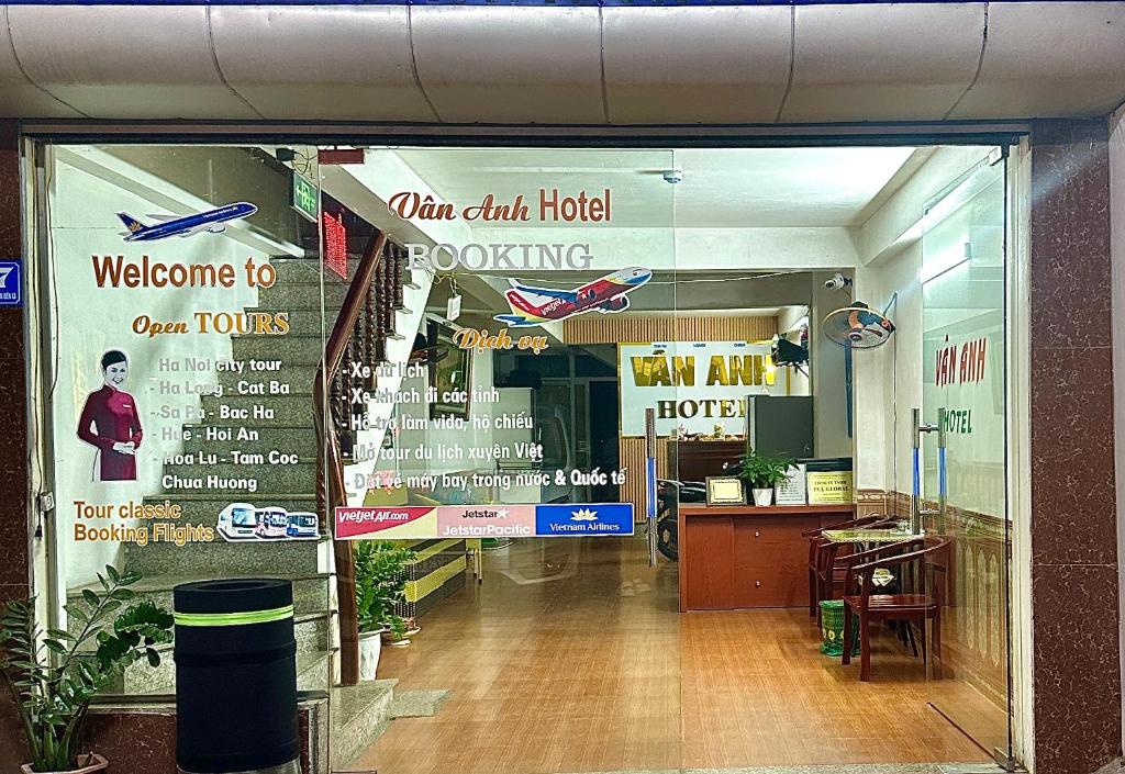 Vstupní hala nebo recepce v ubytování Van Anh Hotel